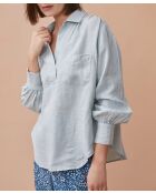 Opalbluse Laurence aus 100% Leinen