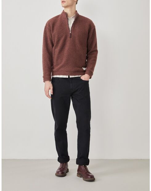 Pull en Laine mélangée Tonio terre