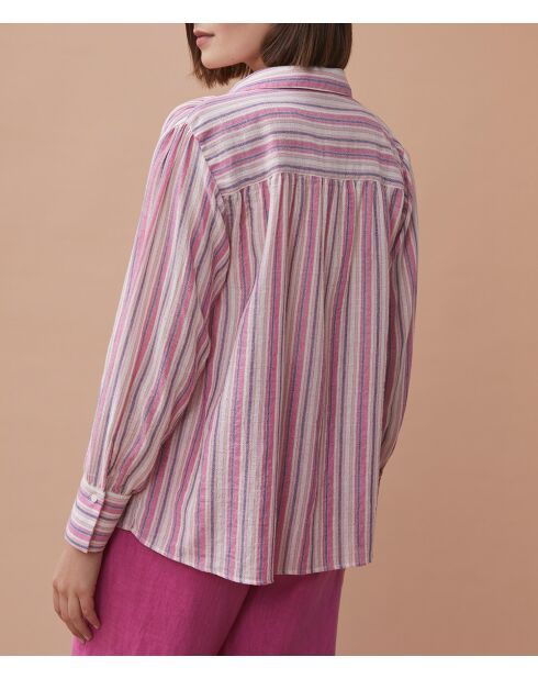 Lorenzo ray rosafarbenes Hemd