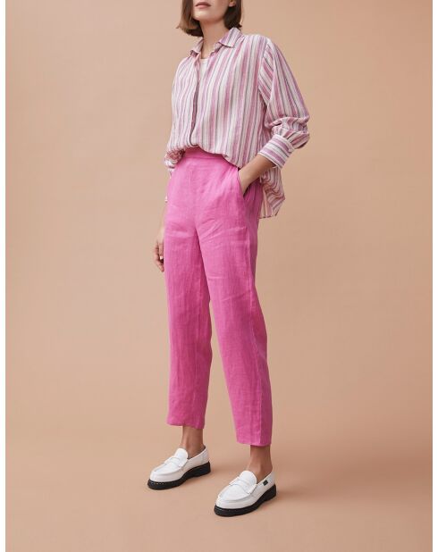 Lorenzo ray rosafarbenes Hemd