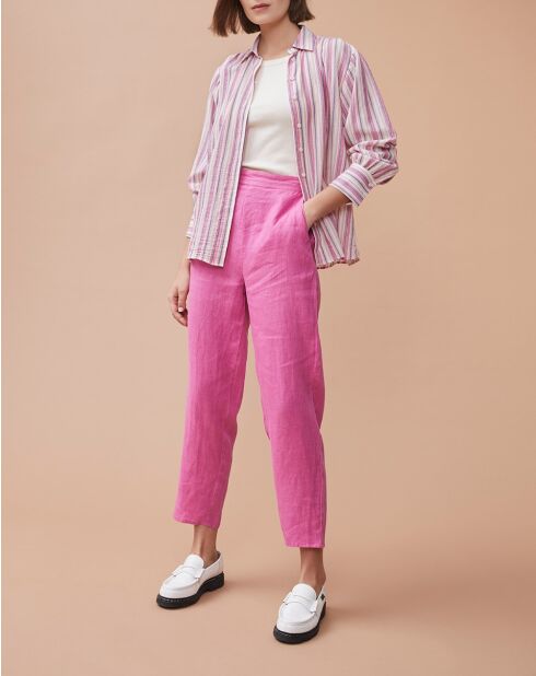 Lorenzo ray rosafarbenes Hemd