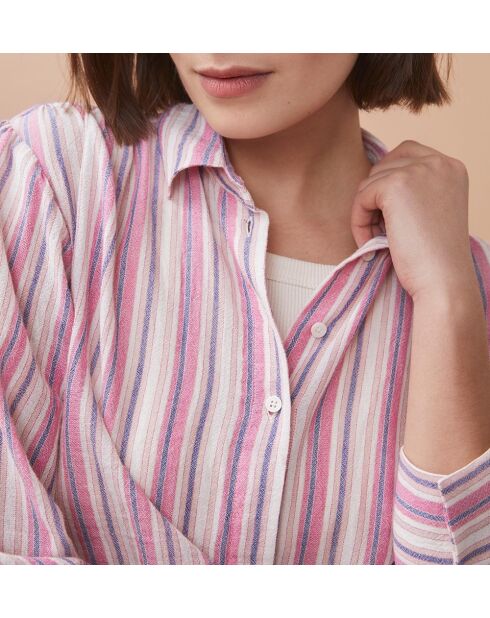 Lorenzo ray rosafarbenes Hemd