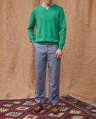 Leichte Jeanshose Vars aus Baumwolle und Leinen