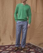 Leichte Jeanshose Vars aus Baumwolle und Leinen