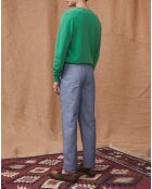 Leichte Jeanshose Vars aus Baumwolle und Leinen