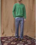 Leichte Jeanshose Vars aus Baumwolle und Leinen