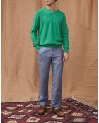 Leichte Jeanshose Vars aus Baumwolle und Leinen