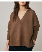 Pullover aus Chamois-Mischgewebe aus Enoly