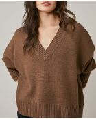 Pullover aus Chamois-Mischgewebe aus Enoly