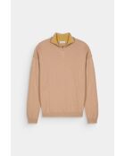 Maglione in 100% lana rossa romana