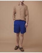 Pantalones cortos Valmond Majorelle 100% lino