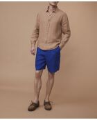 Pantalones cortos Valmond Majorelle 100% lino