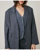 Giacca in misto lana Finley ray antracite