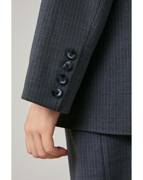 Giacca in misto lana Finley ray antracite