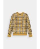 Jersey de jacquard 100% lana romana y citronela