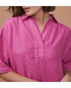 Laureen Laurier Kleid aus 100% Leinen