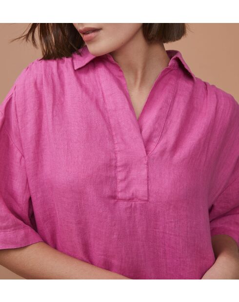 Laureen Laurier Kleid aus 100% Leinen