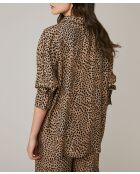 Chemise Faustine léopard