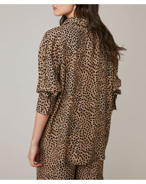 Chemise Faustine léopard