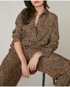 Chemise Faustine léopard