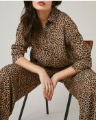 Chemise Faustine léopard