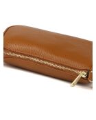GM1557 goldbraune Ledertasche - 22x13x7cm