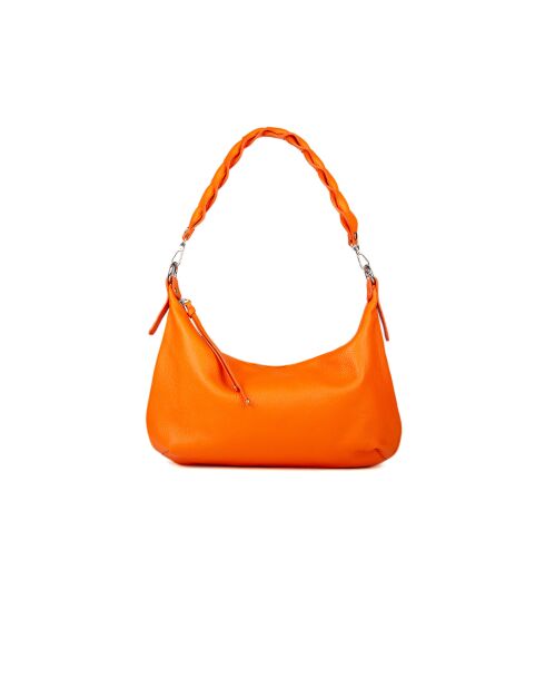 GM1511 oranje leren tas - 42x26x7cm