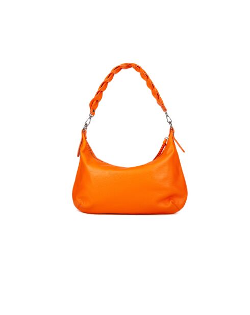 GM1511 oranje leren tas - 42x26x7cm