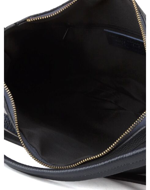 Sac GM1578 en cuir  bleu nuit - 34x21x5cm