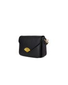 Bolso de piel negro GM1535 - 25x16x10cm