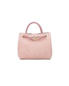 Borsa GM1536 in pelle rosa antico - 20x10x10cm