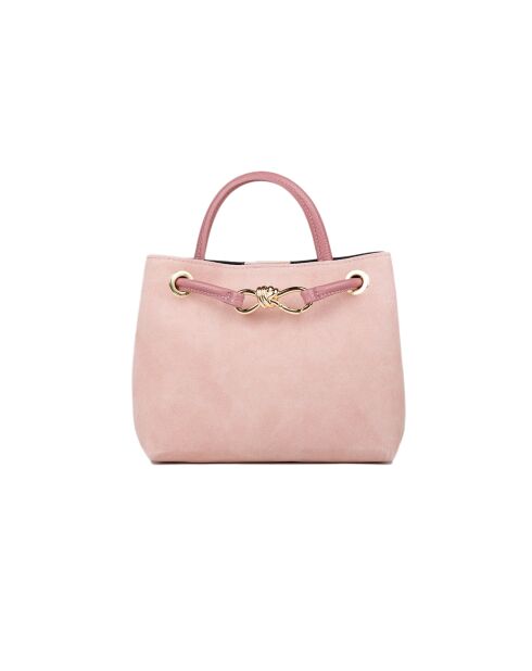 Borsa GM1536 in pelle rosa antico - 20x10x10cm