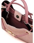 Borsa GM1536 in pelle rosa antico - 20x10x10cm