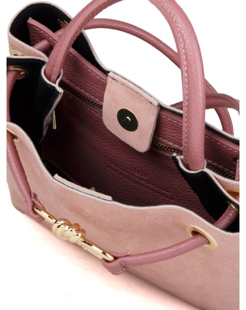 Borsa GM1536 in pelle rosa antico - 20x10x10cm