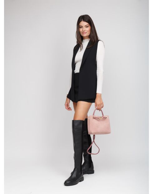 Borsa GM1536 in pelle rosa antico - 20x10x10cm