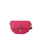 Borsa GM1606 in pelle fucsia - 24x14x8cm