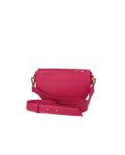 Borsa GM1606 in pelle fucsia - 24x14x8cm