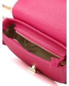 Borsa GM1606 in pelle fucsia - 24x14x8cm