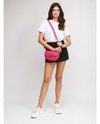 Borsa GM1606 in pelle fucsia - 24x14x8cm