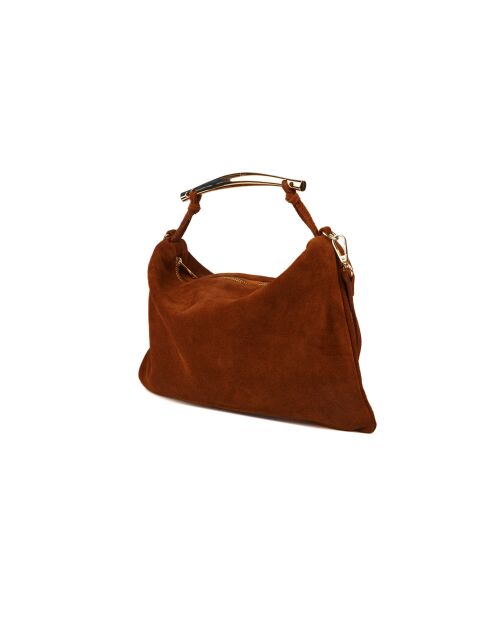 GM1612 walnussbraune Ledertasche - 30x18x7cm