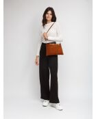 GM1612 walnussbraune Ledertasche - 30x18x7cm