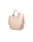Borsa GM1531 in pelle color carne - 28x21x15cm
