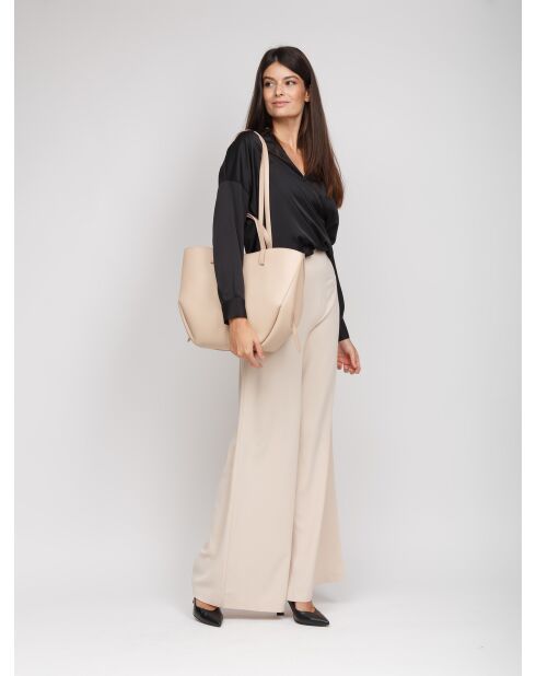 Borsa GM1531 in pelle color carne - 28x21x15cm