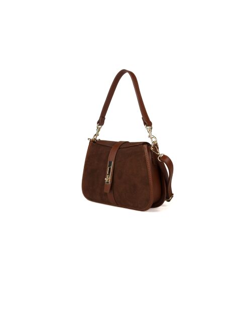 GM1610 braune Ledertasche - 25x17x7cm
