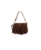 GM1610 bruine leren tas - 25x17x7cm