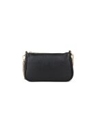 Sac GM1557 en cuir  noir - 22x13x7cm