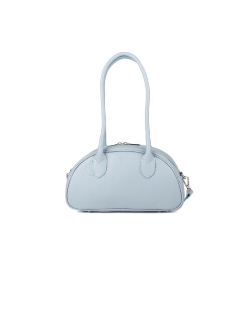 Sac GM1597 en cuir  bleu ciel - 30x15x12cm
