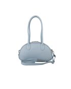 Bolso de piel azul cielo GM1597 - 30x15x12cm