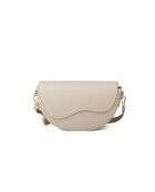 Bolso de piel beige claro GM1576 - 24x17x10cm