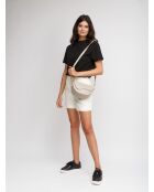 Bolso de piel beige claro GM1576 - 24x17x10cm